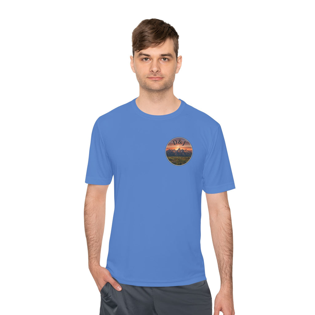 Trail Dogs Graphic Tee — Outdoor Hiking Labrador Print