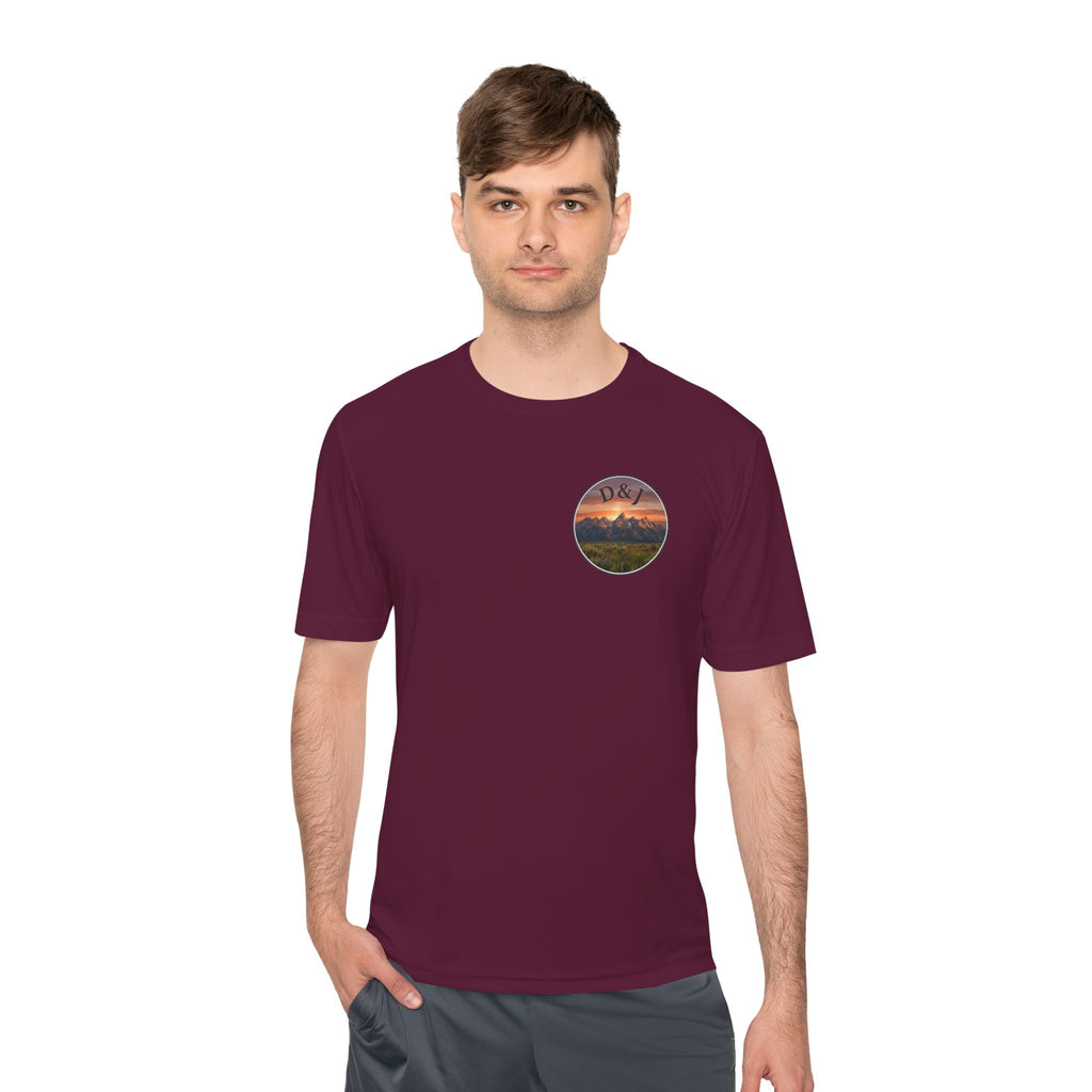 Trail Dogs Graphic Tee — Outdoor Hiking Labrador Print