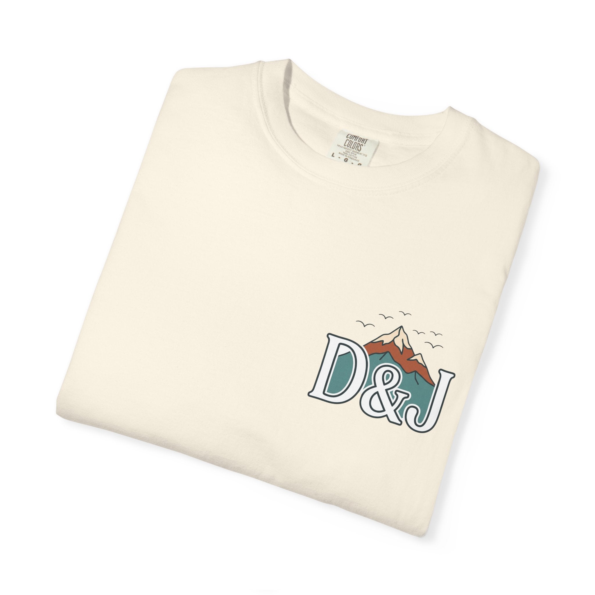 T-Shirt — 'Do Good Things and Good Things Will Happen' Mountain Waterfall Graphic
