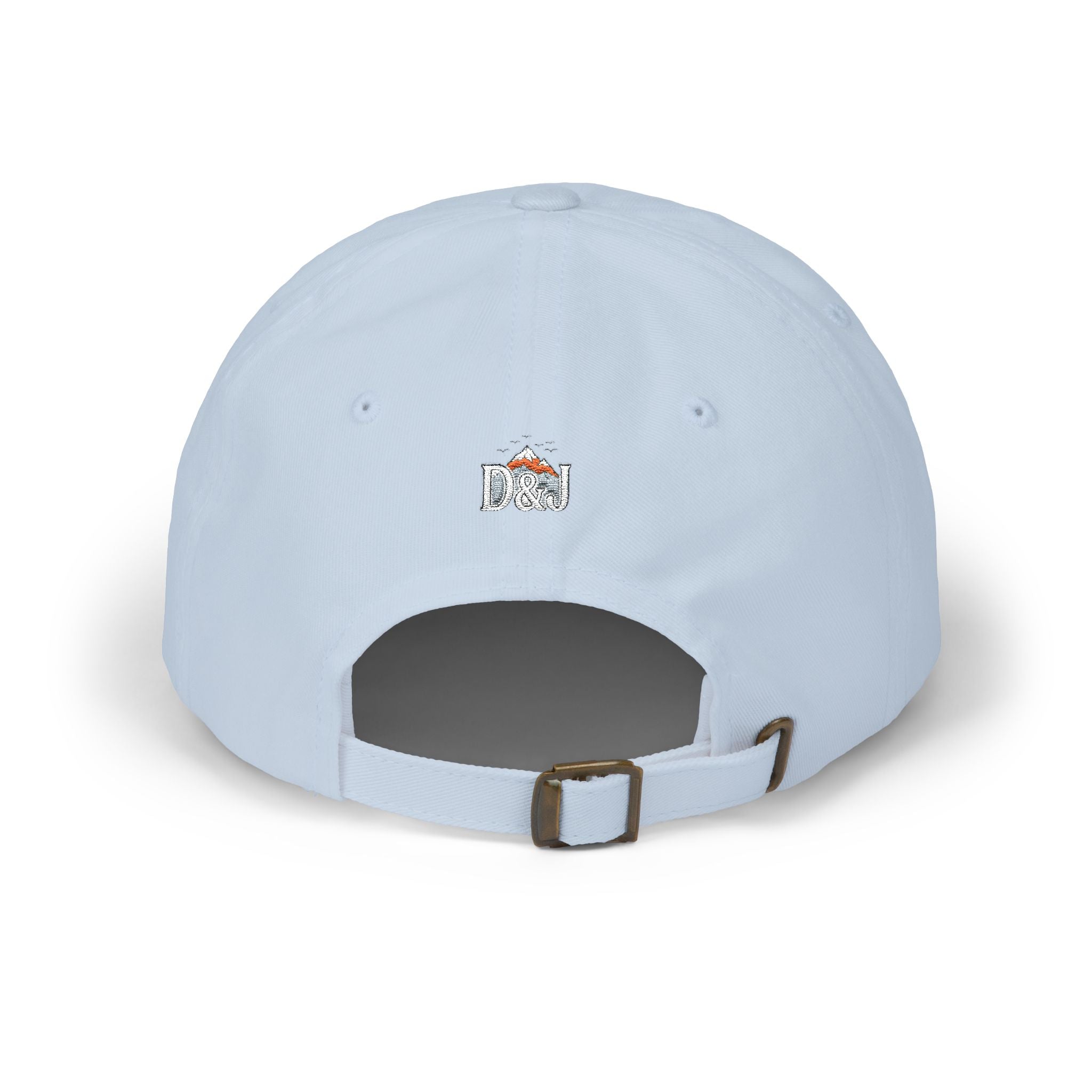 Mountain Range Embroidered Dad Cap — Outdoor Adventure Hat