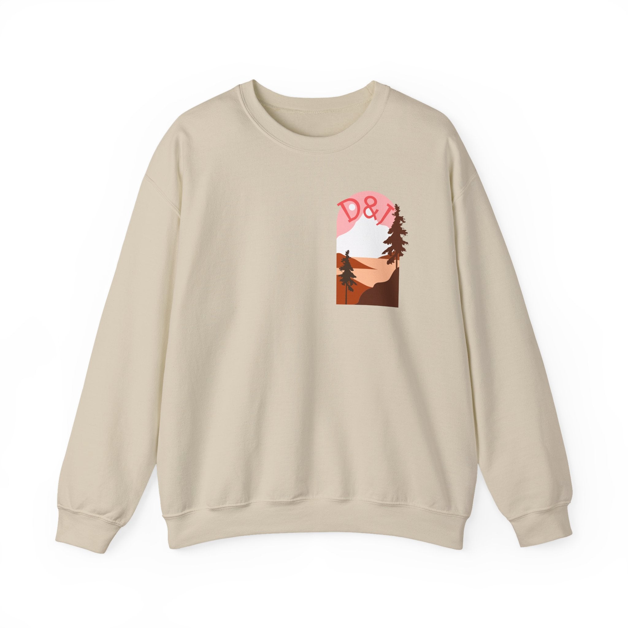 D&D Desert Sunset Crewneck Sweatshirt