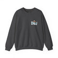Crewneck Sweatshirt — "Earn Your View" Scenic Mountain & Beach Graphic