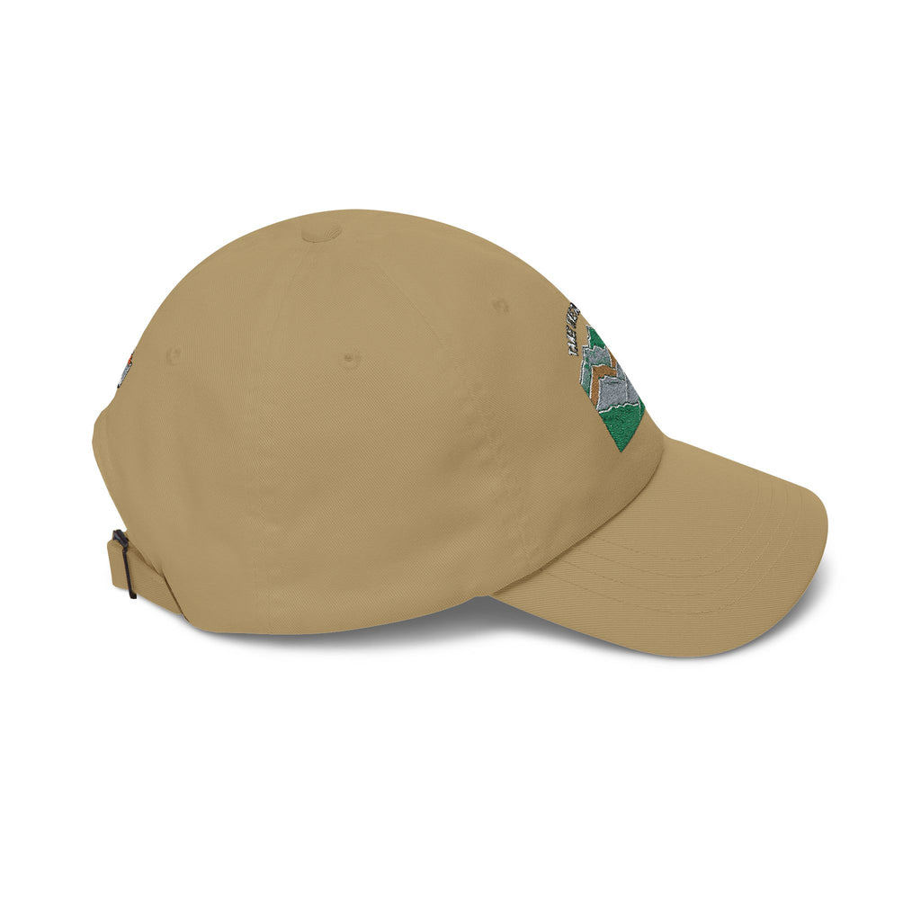 Mountain Range Embroidered Dad Cap — Outdoor Adventure Hat
