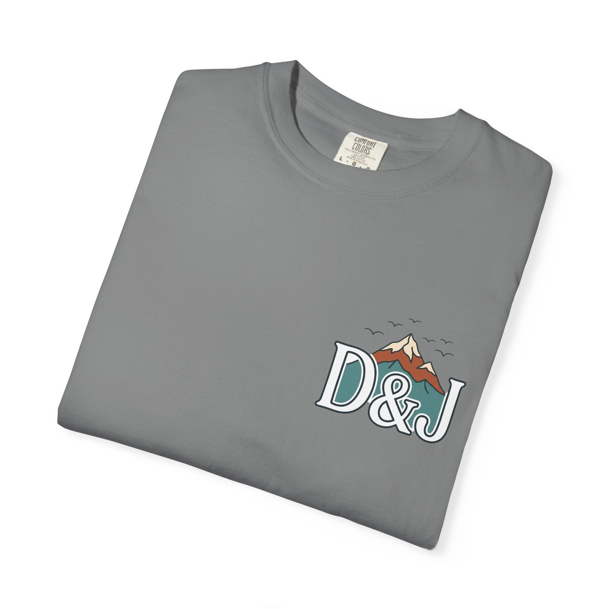 T-Shirt — 'Do Good Things and Good Things Will Happen' Mountain Waterfall Graphic