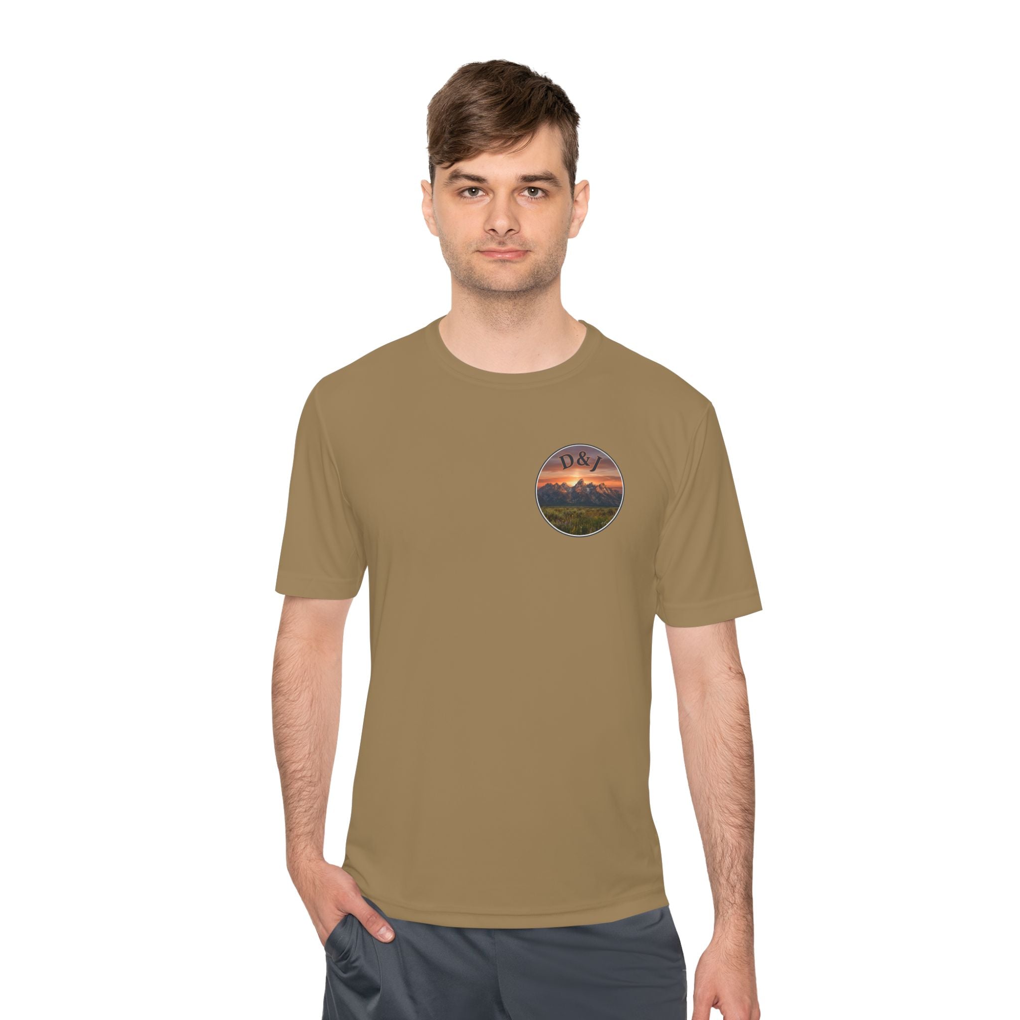 Trail Dogs Graphic Tee — Outdoor Hiking Labrador Print