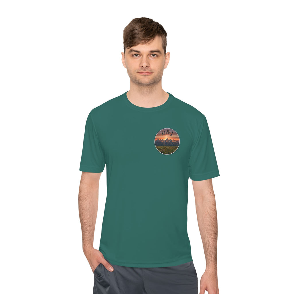 Trail Dogs Graphic Tee — Outdoor Hiking Labrador Print