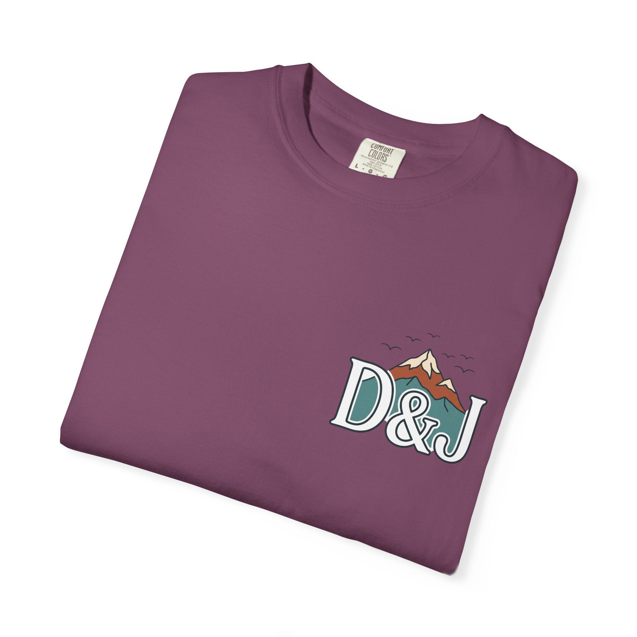 T-Shirt — 'Do Good Things and Good Things Will Happen' Mountain Waterfall Graphic