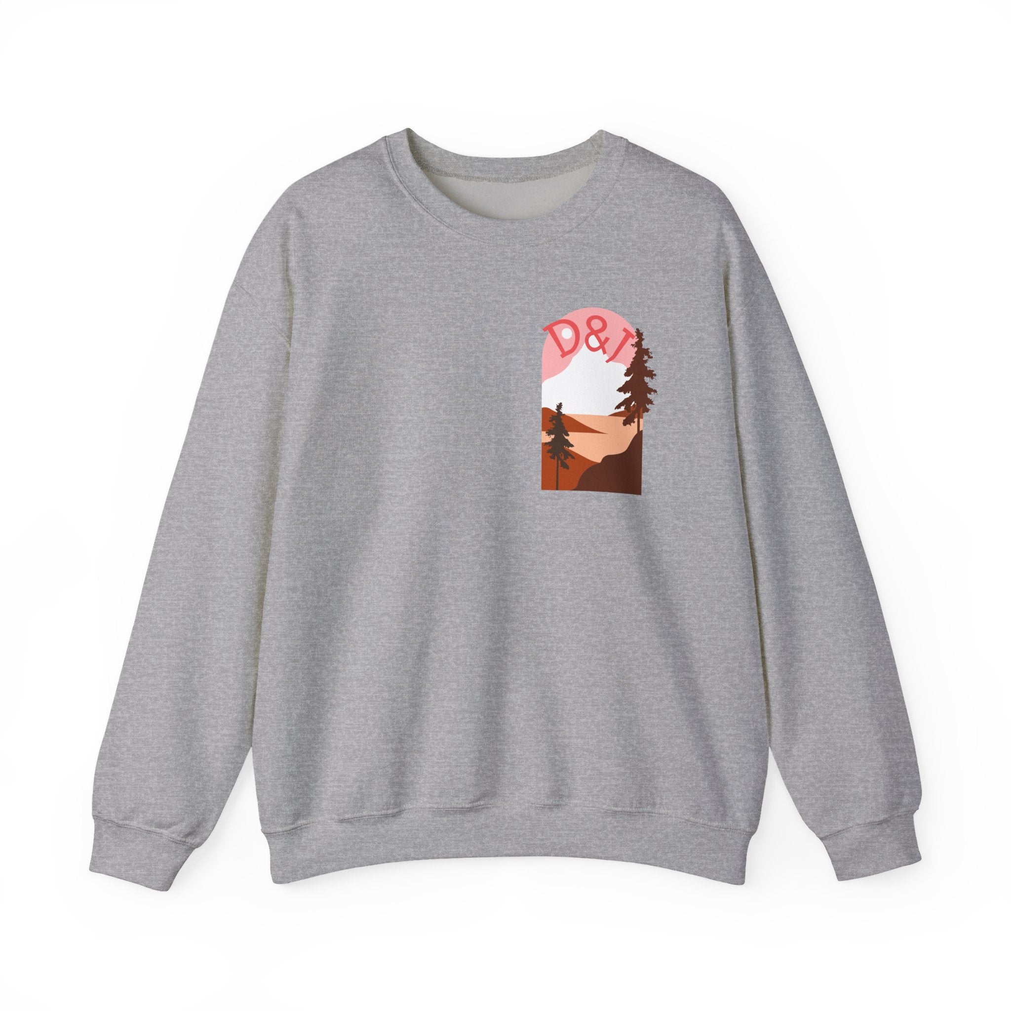 D&D Desert Sunset Crewneck Sweatshirt