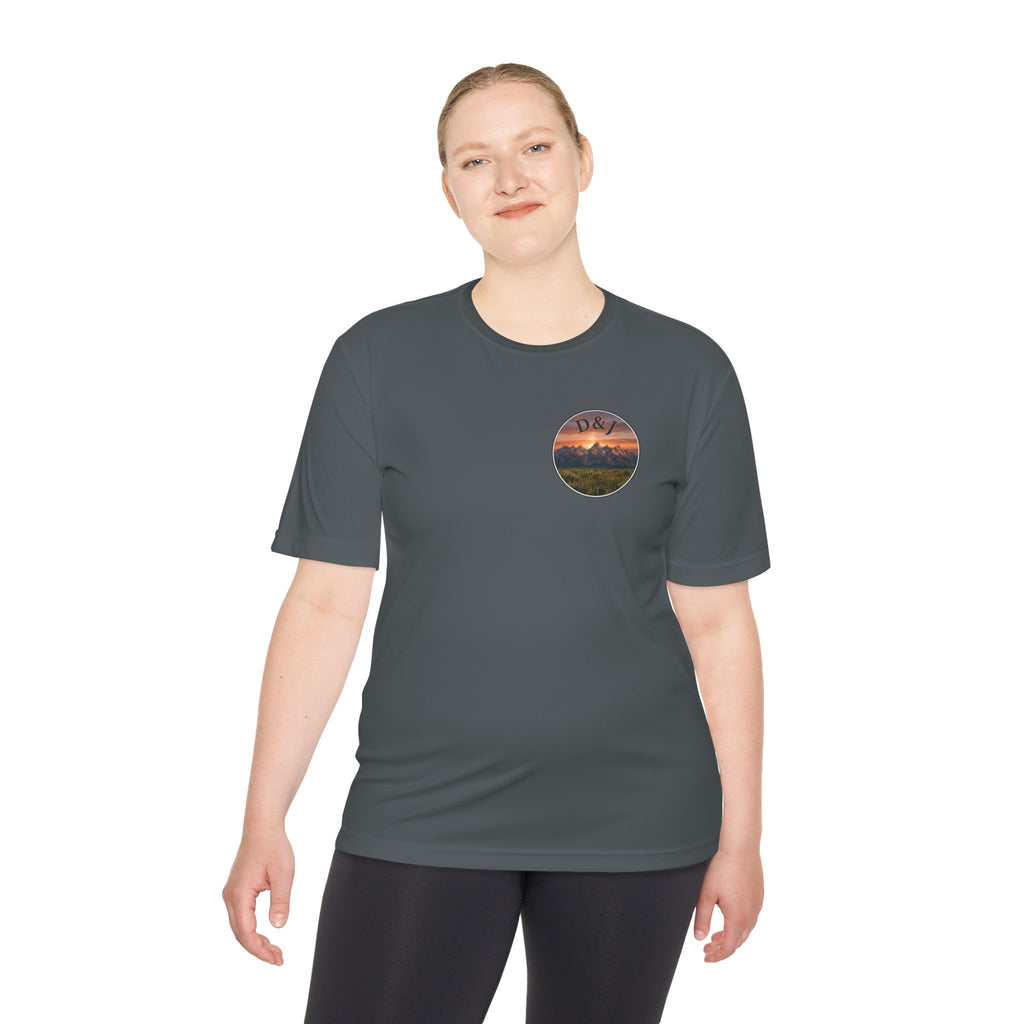 Trail Dogs Graphic Tee — Outdoor Hiking Labrador Print