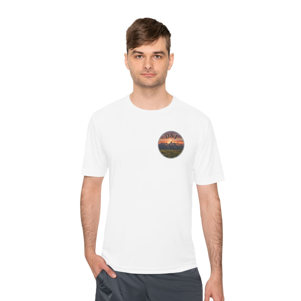 Trail Dogs Graphic Tee — Outdoor Hiking Labrador Print
