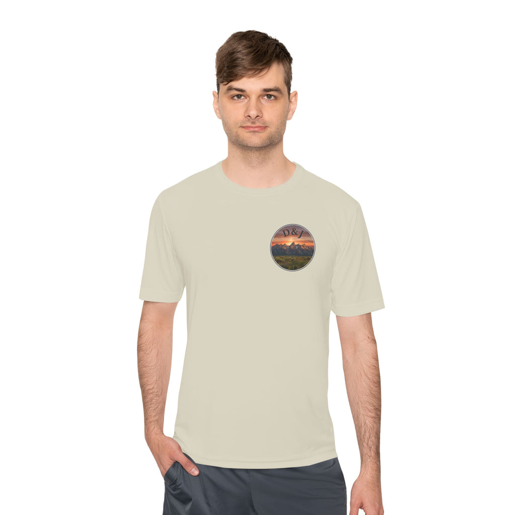 Trail Dogs Graphic Tee — Outdoor Hiking Labrador Print