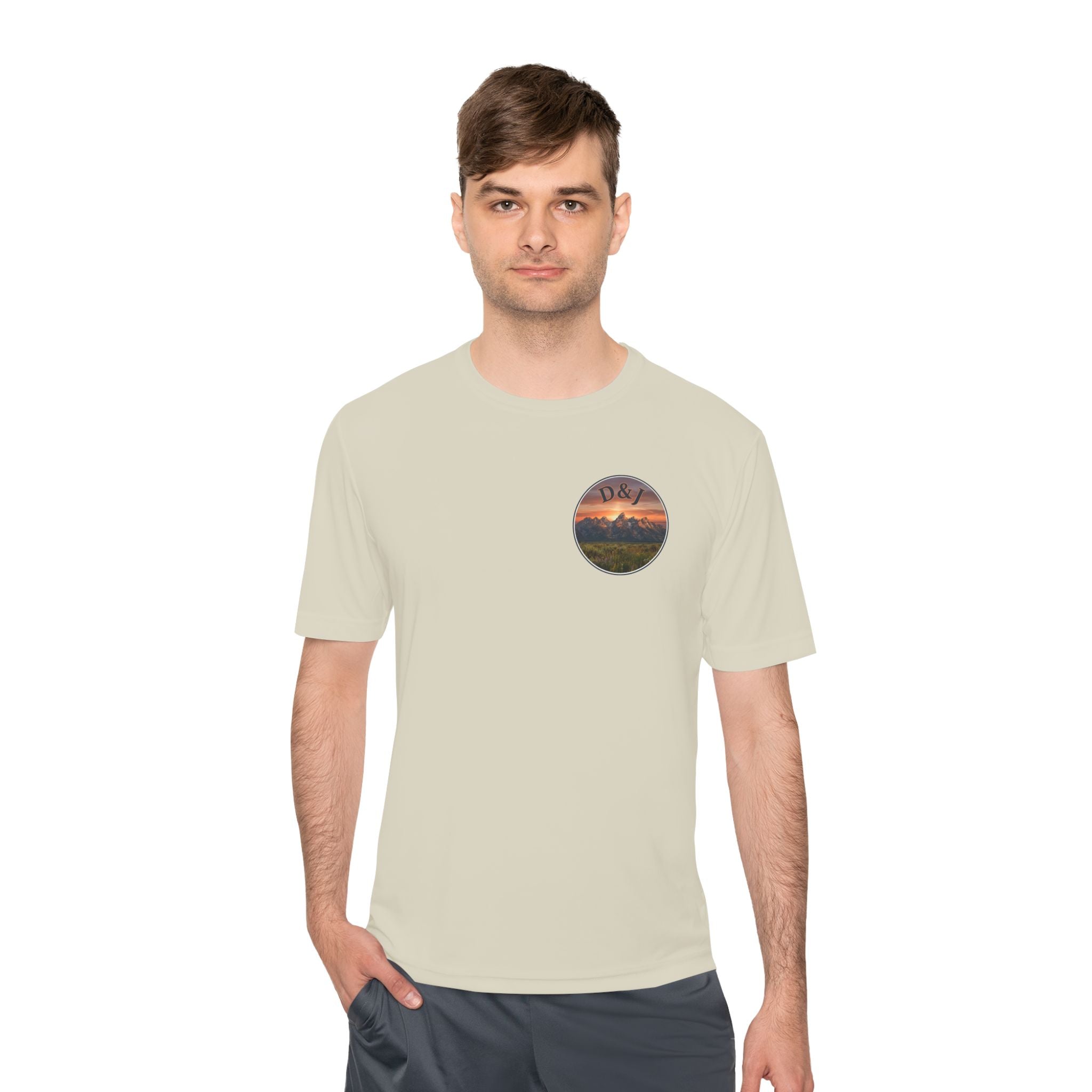 Trail Dogs Graphic Tee — Outdoor Hiking Labrador Print
