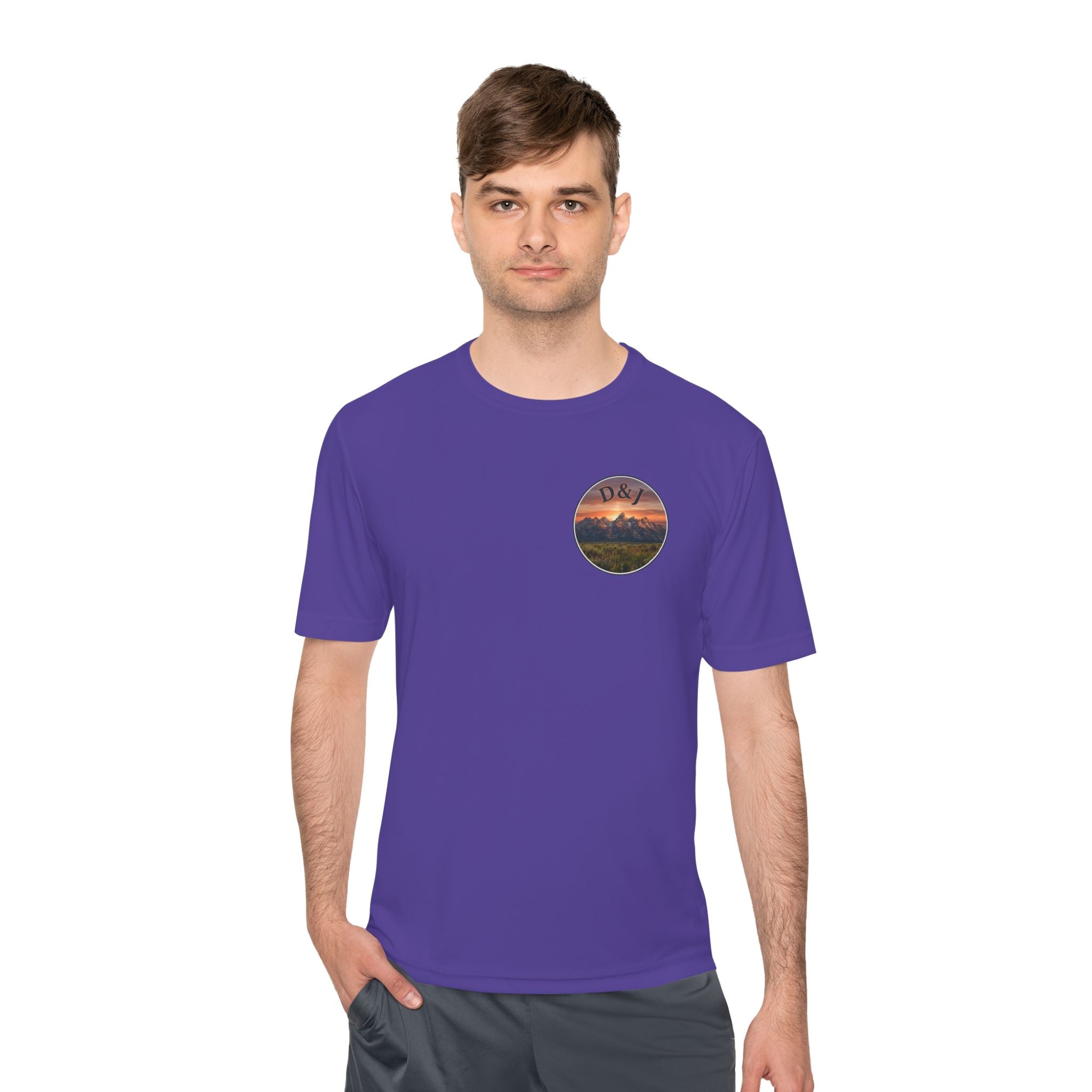 Trail Dogs Graphic Tee — Outdoor Hiking Labrador Print