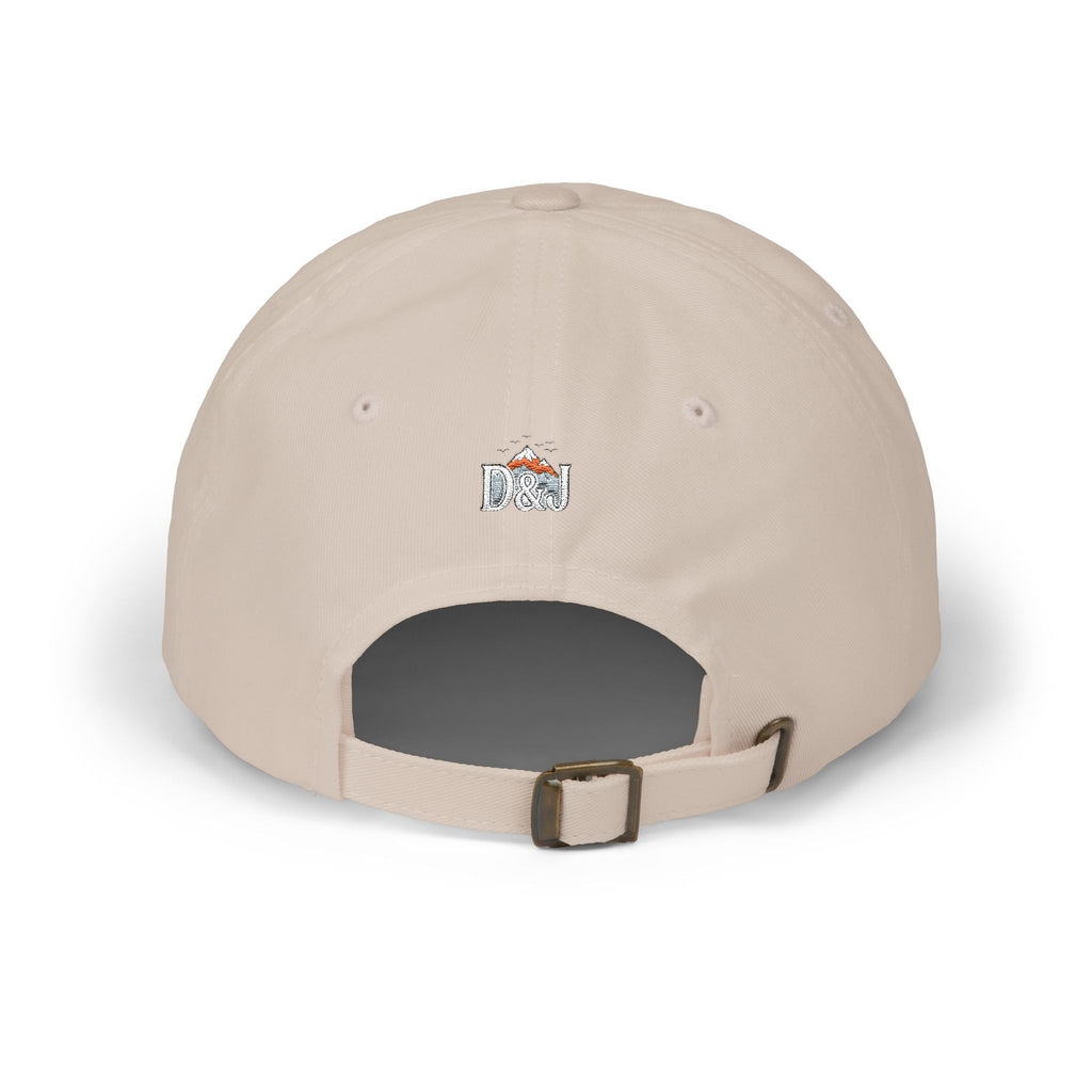 Mountain Range Embroidered Dad Cap — Outdoor Adventure Hat