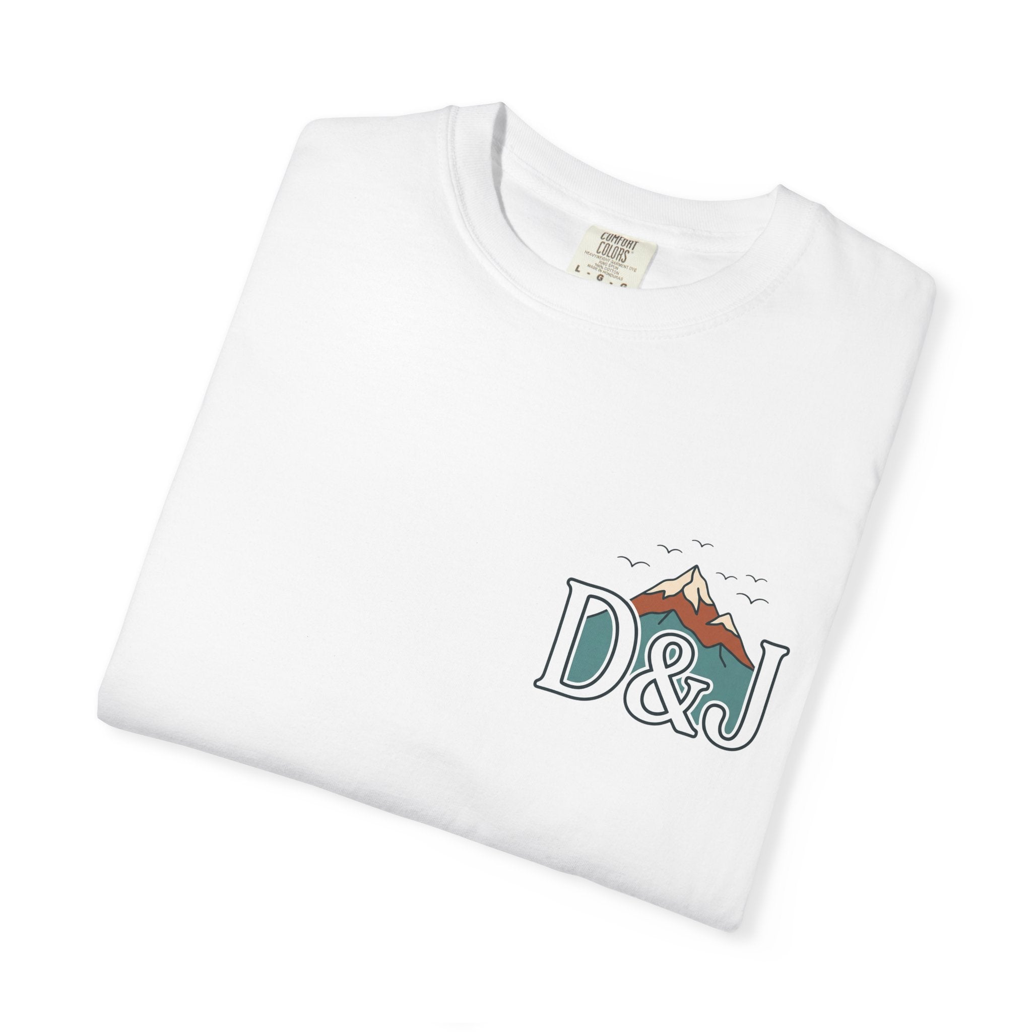 T-Shirt — 'Do Good Things and Good Things Will Happen' Mountain Waterfall Graphic