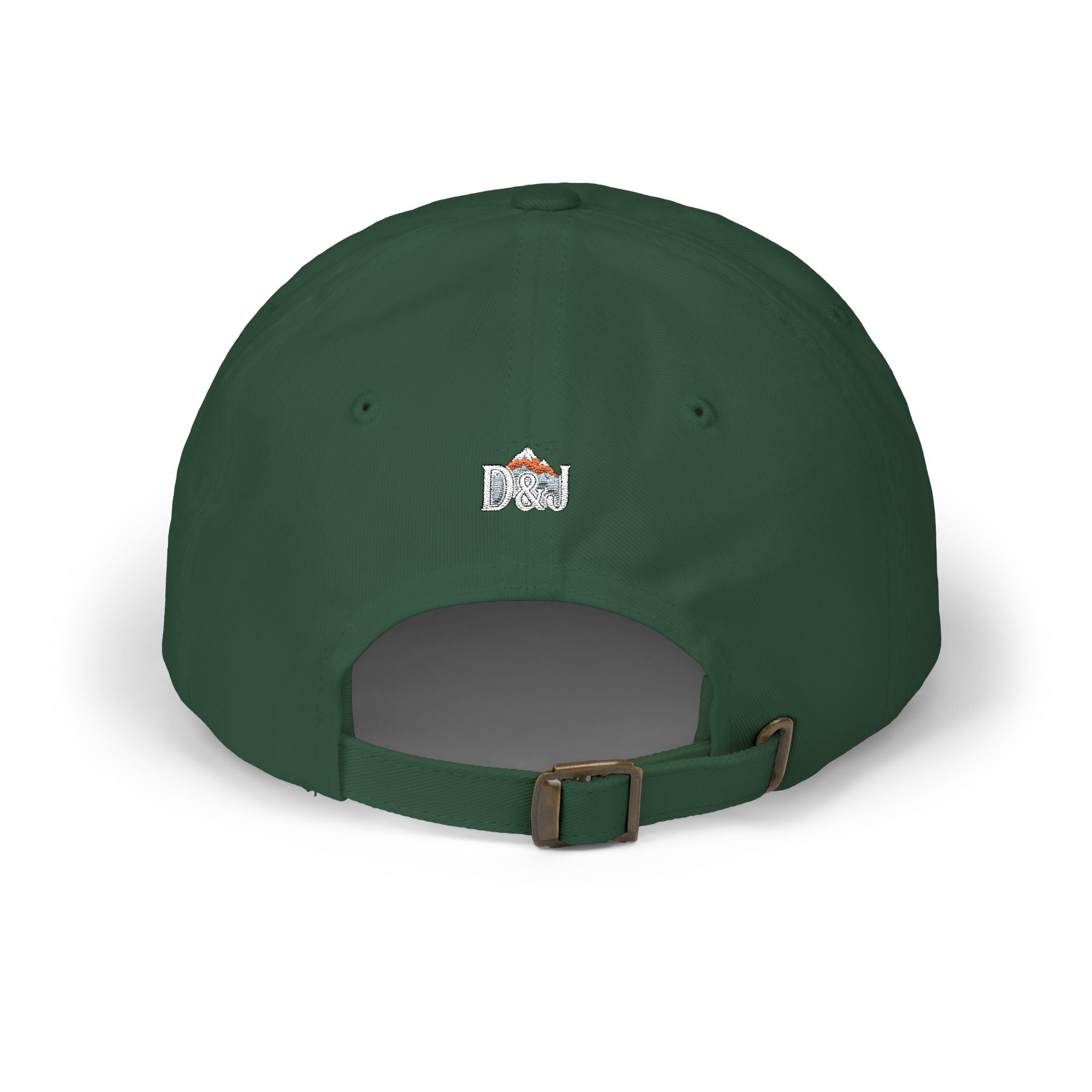 Mountain Range Embroidered Dad Cap — Outdoor Adventure Hat