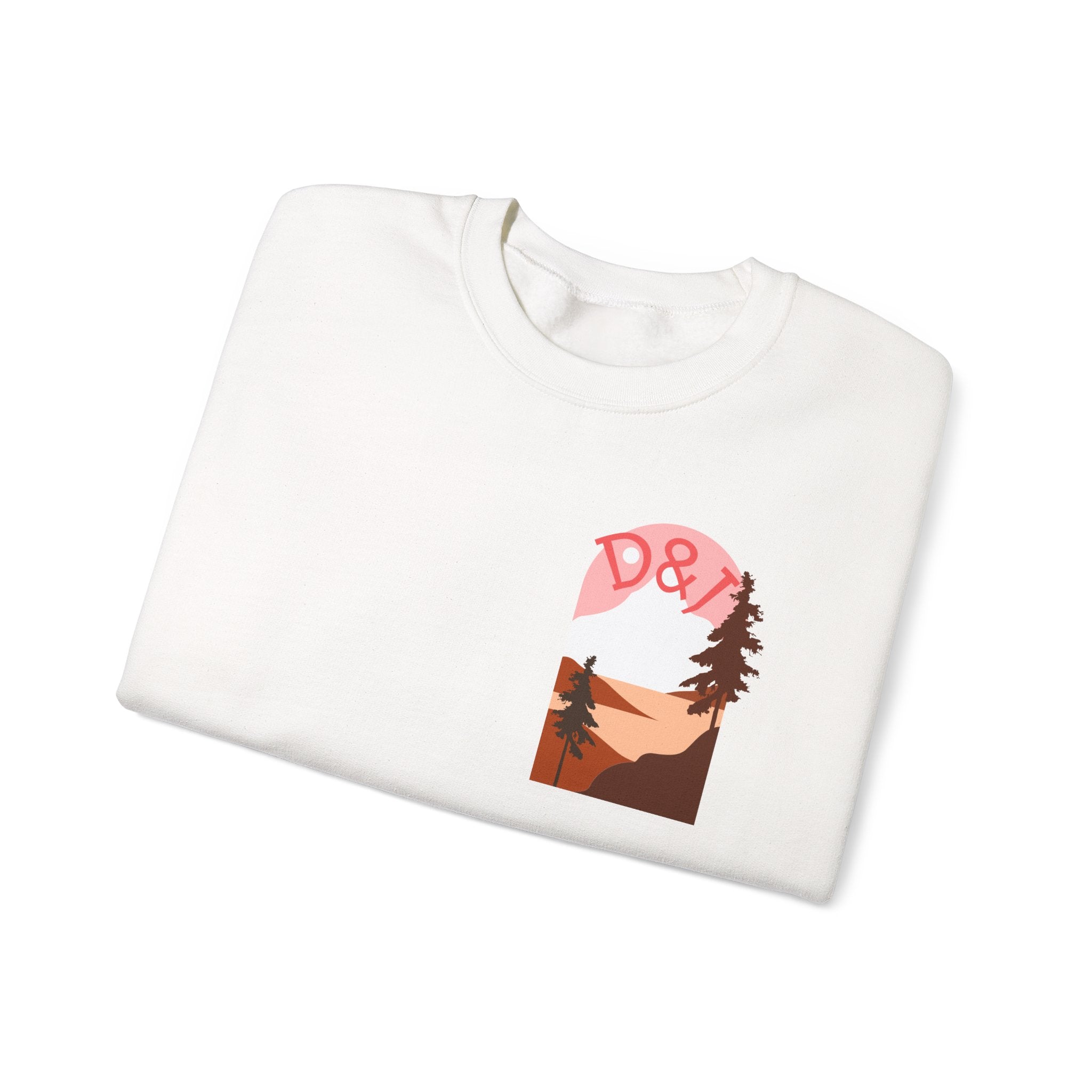 D&D Desert Sunset Crewneck Sweatshirt
