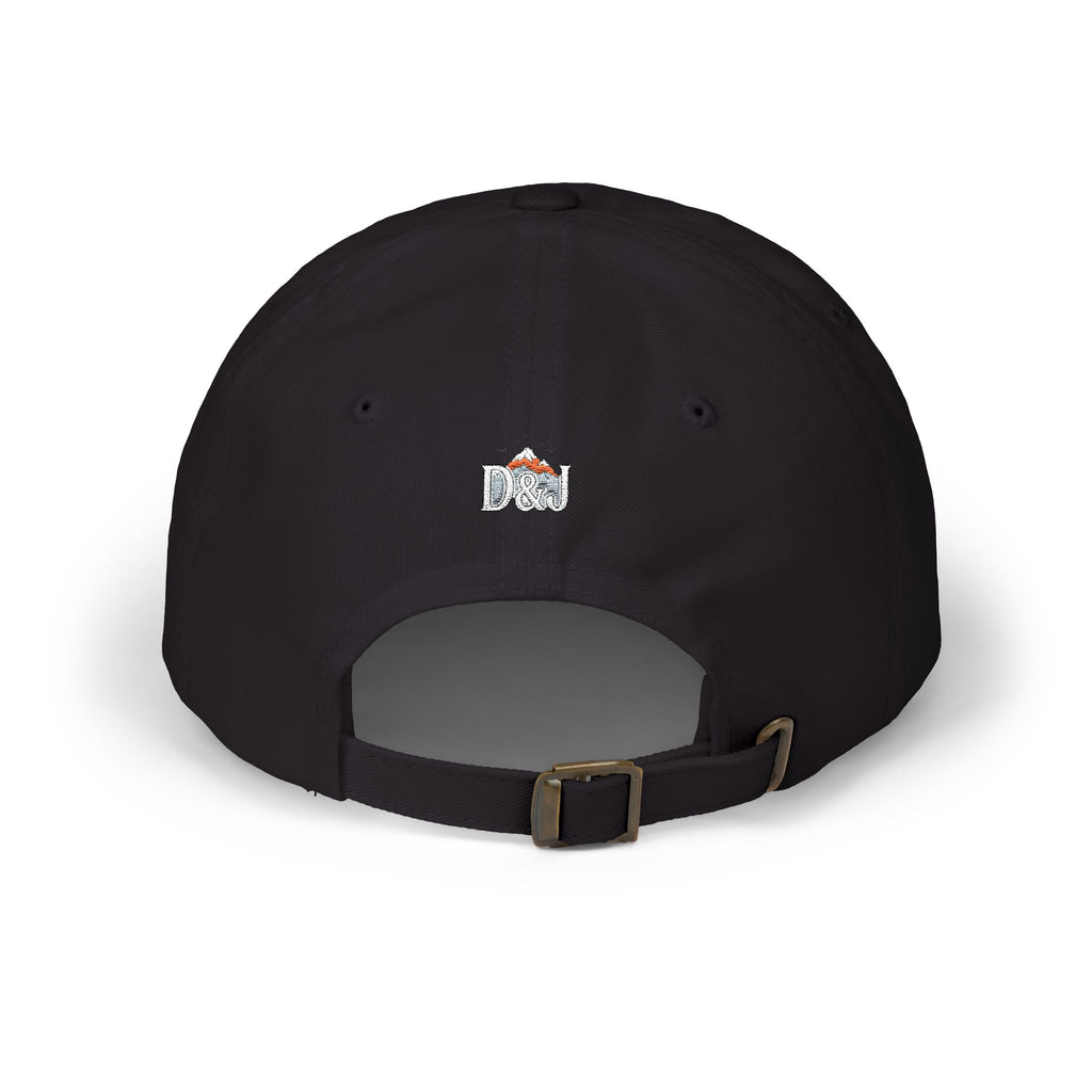 Mountain Range Embroidered Dad Cap — Outdoor Adventure Hat