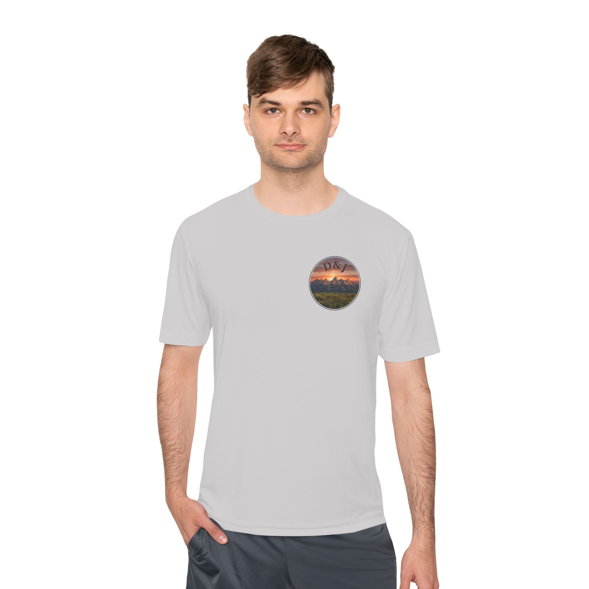 Trail Dogs Graphic Tee — Outdoor Hiking Labrador Print