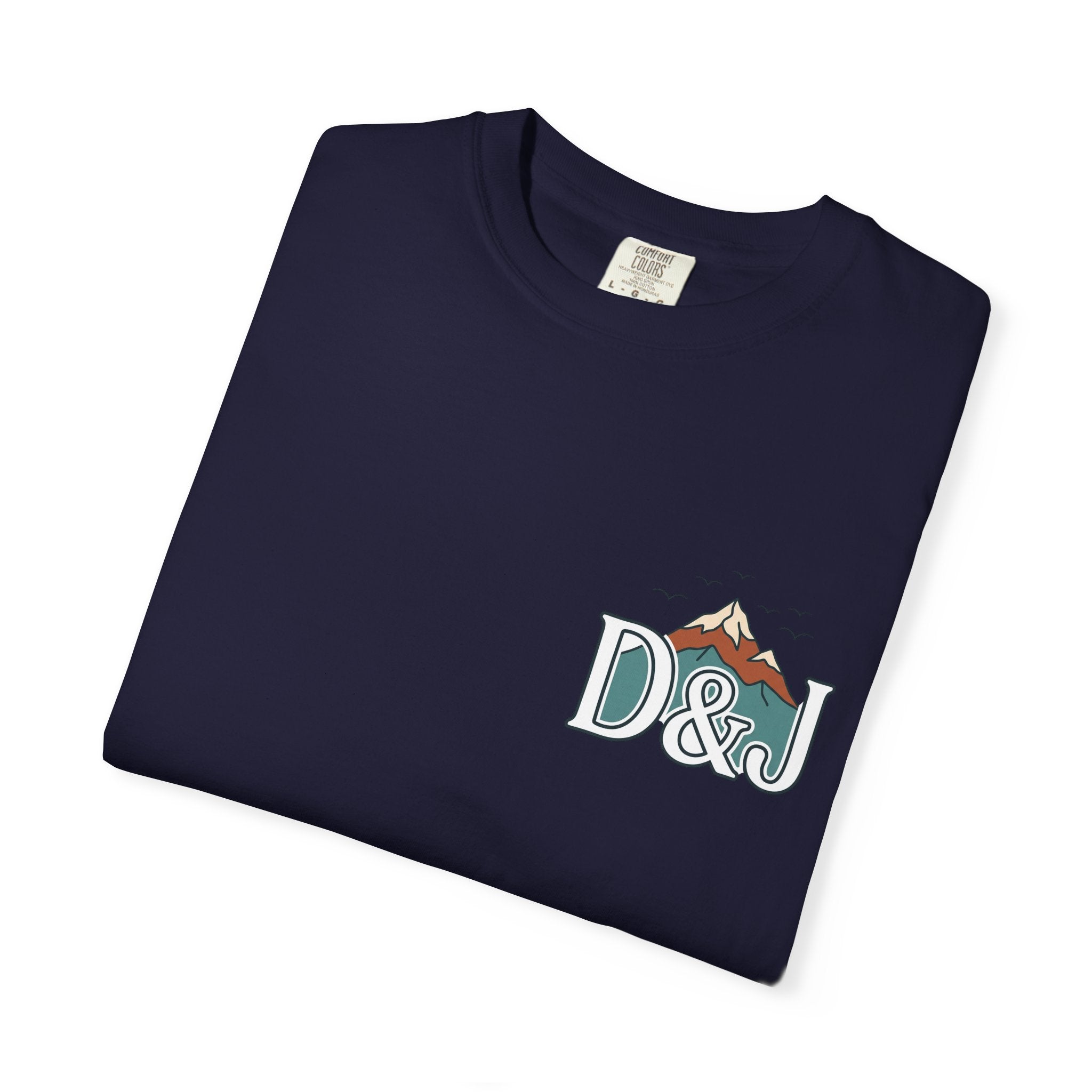 T-Shirt — 'Do Good Things and Good Things Will Happen' Mountain Waterfall Graphic