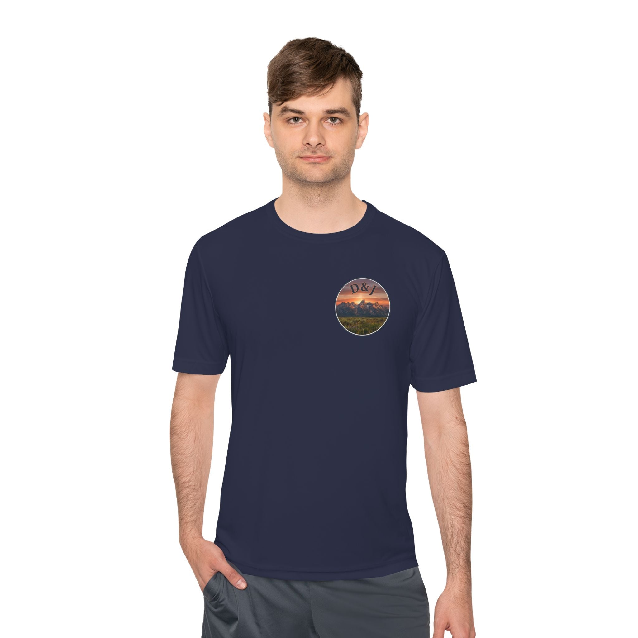 Trail Dogs Graphic Tee — Outdoor Hiking Labrador Print