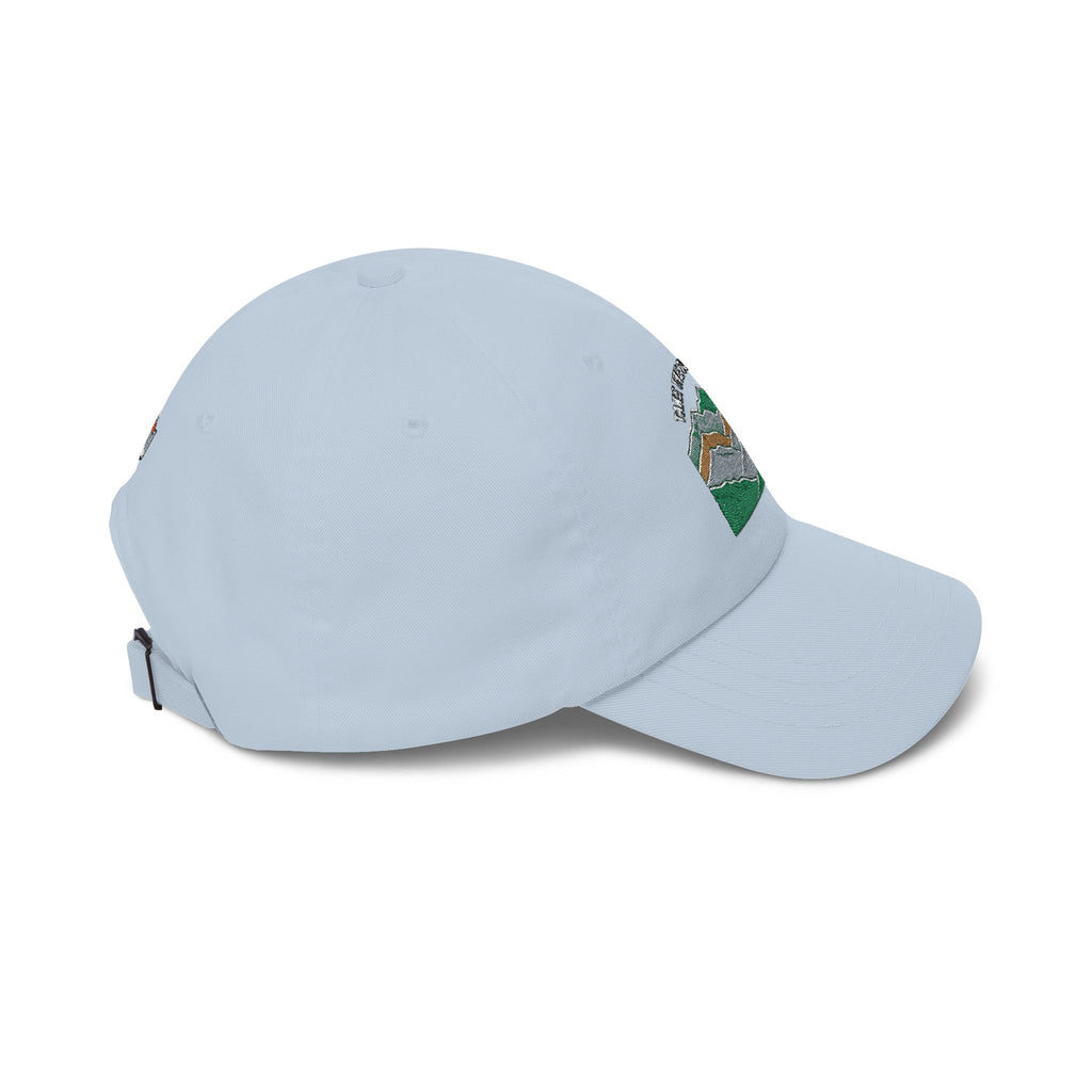 Mountain Range Embroidered Dad Cap — Outdoor Adventure Hat