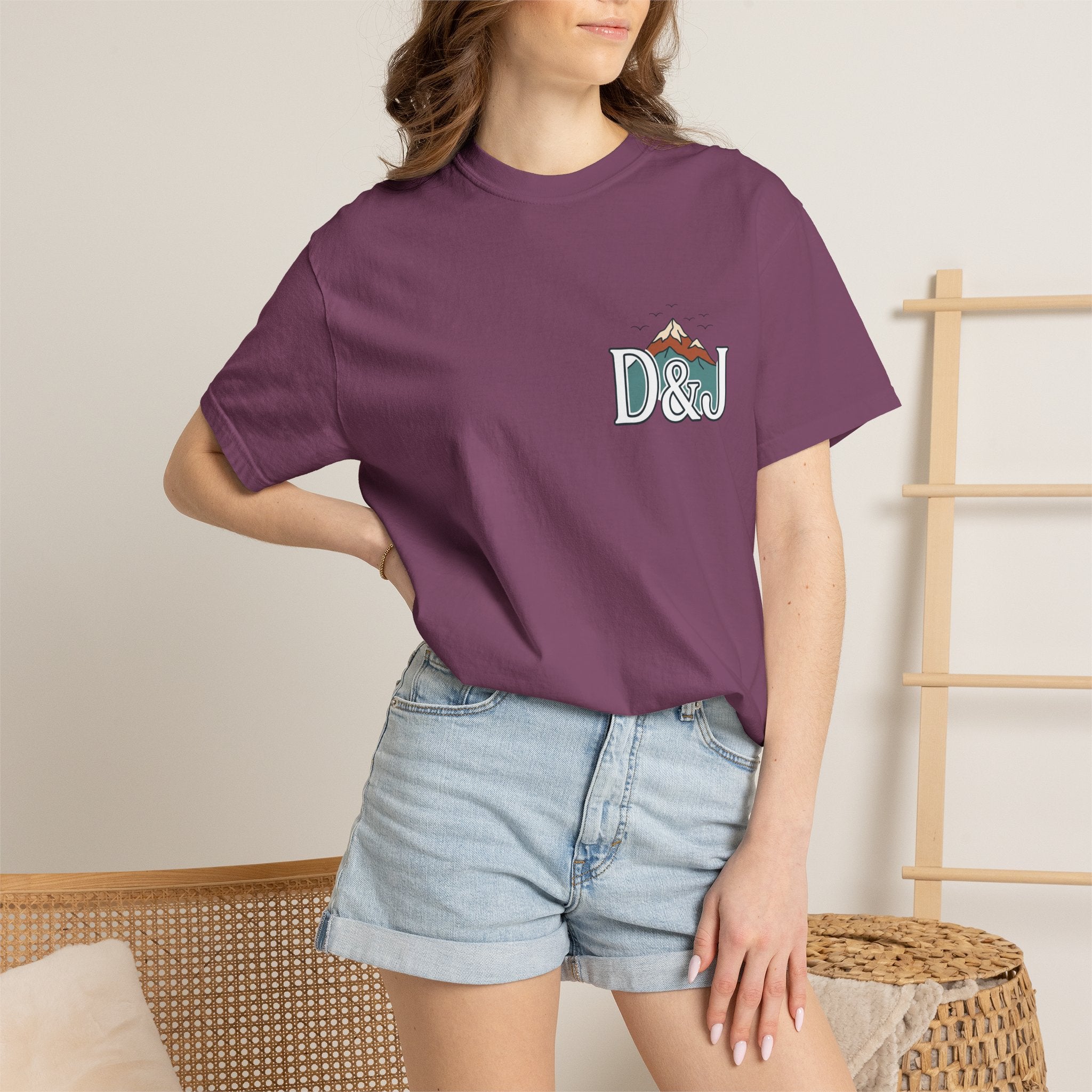 T-Shirt — 'Do Good Things and Good Things Will Happen' Mountain Waterfall Graphic