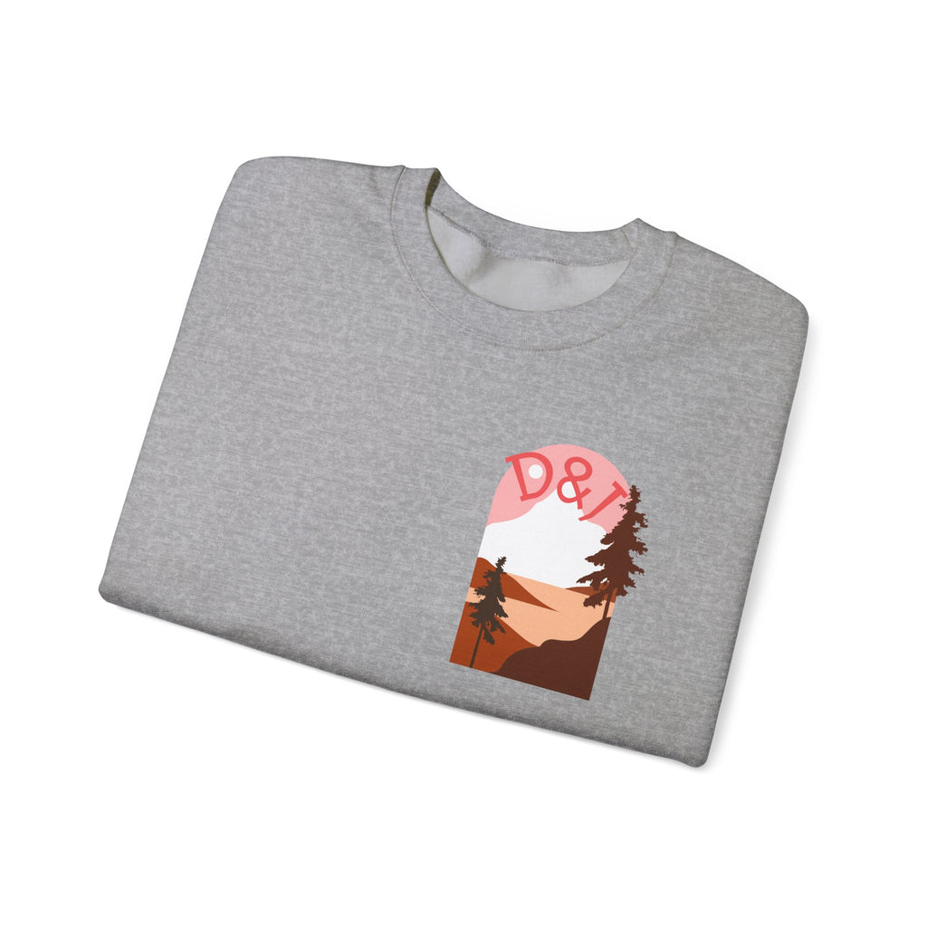 D&D Desert Sunset Crewneck Sweatshirt