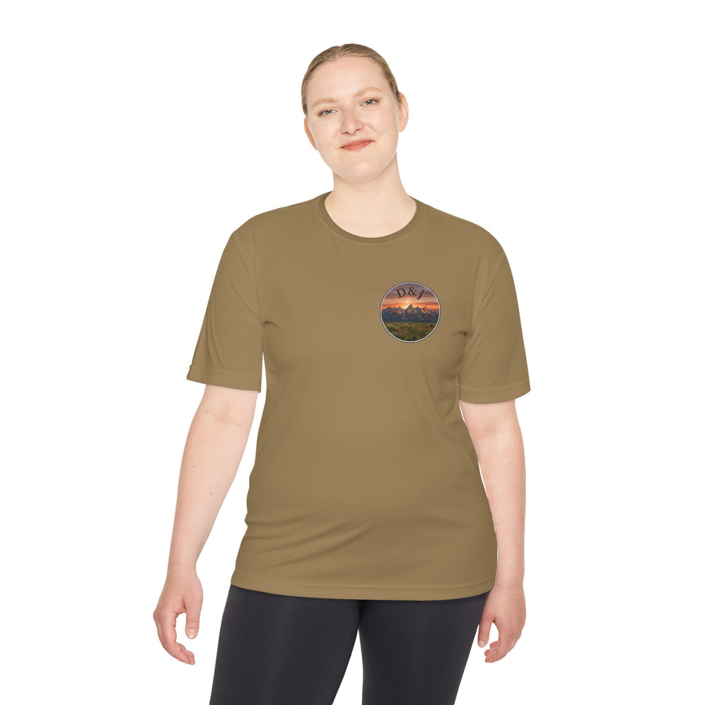 Trail Dogs Graphic Tee — Outdoor Hiking Labrador Print