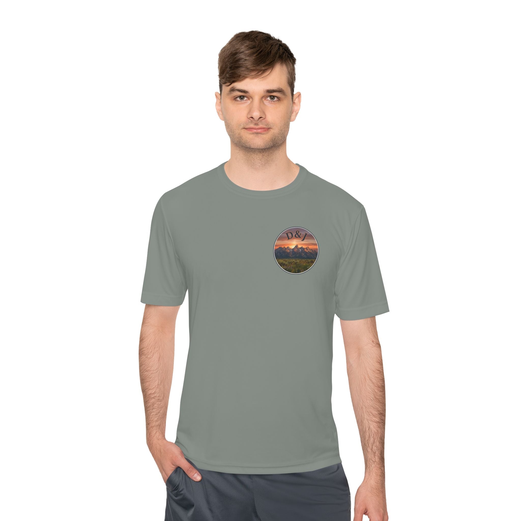 Trail Dogs Graphic Tee — Outdoor Hiking Labrador Print