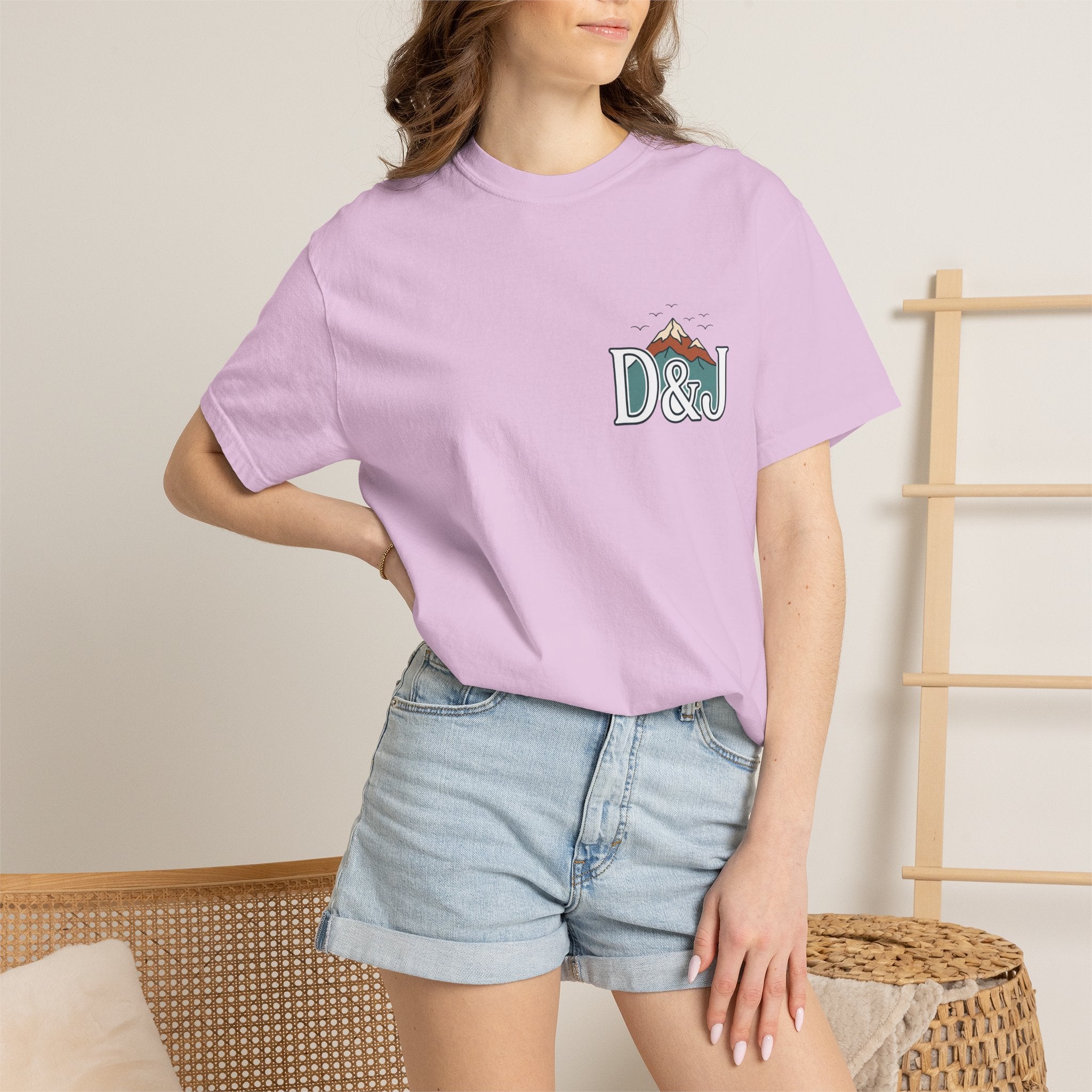 T-Shirt — 'Do Good Things and Good Things Will Happen' Mountain Waterfall Graphic