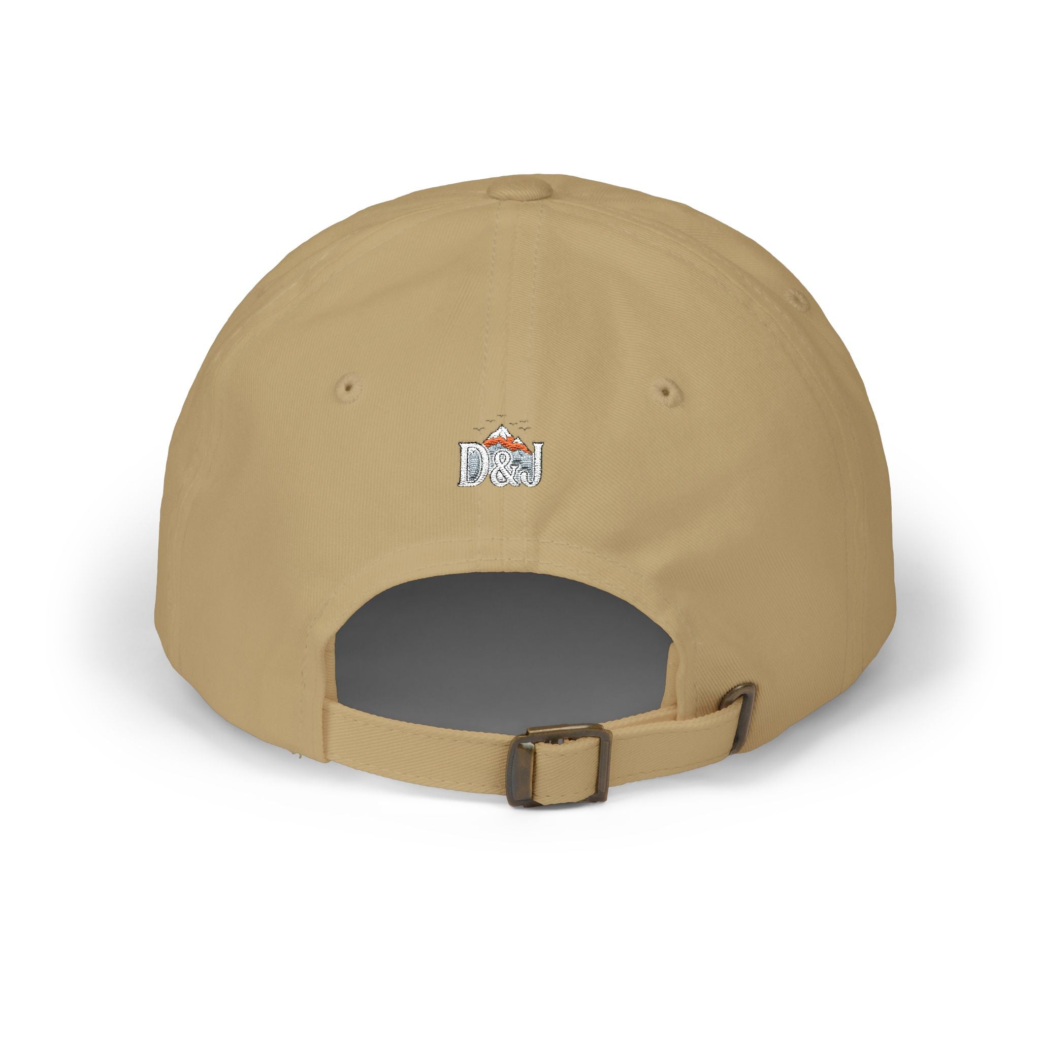 Mountain Range Embroidered Dad Cap — Outdoor Adventure Hat