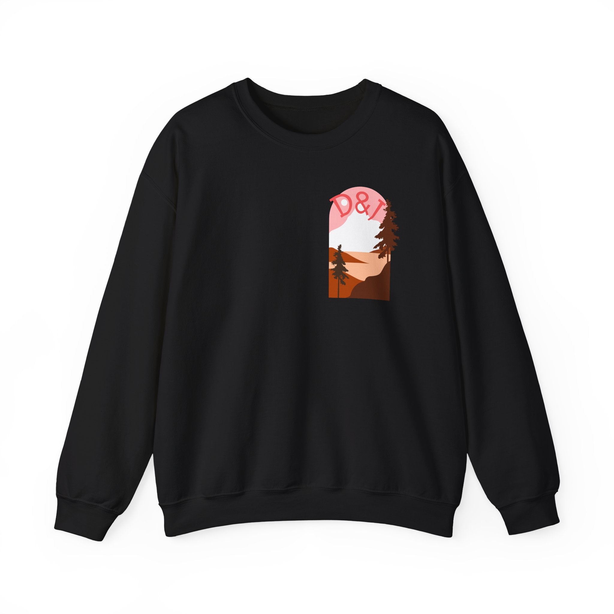 D&D Desert Sunset Crewneck Sweatshirt