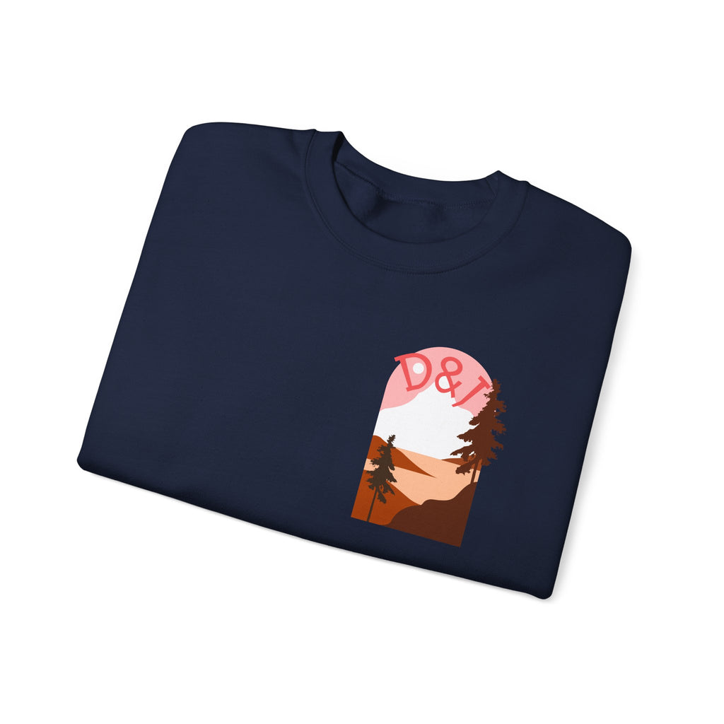 D&D Desert Sunset Crewneck Sweatshirt