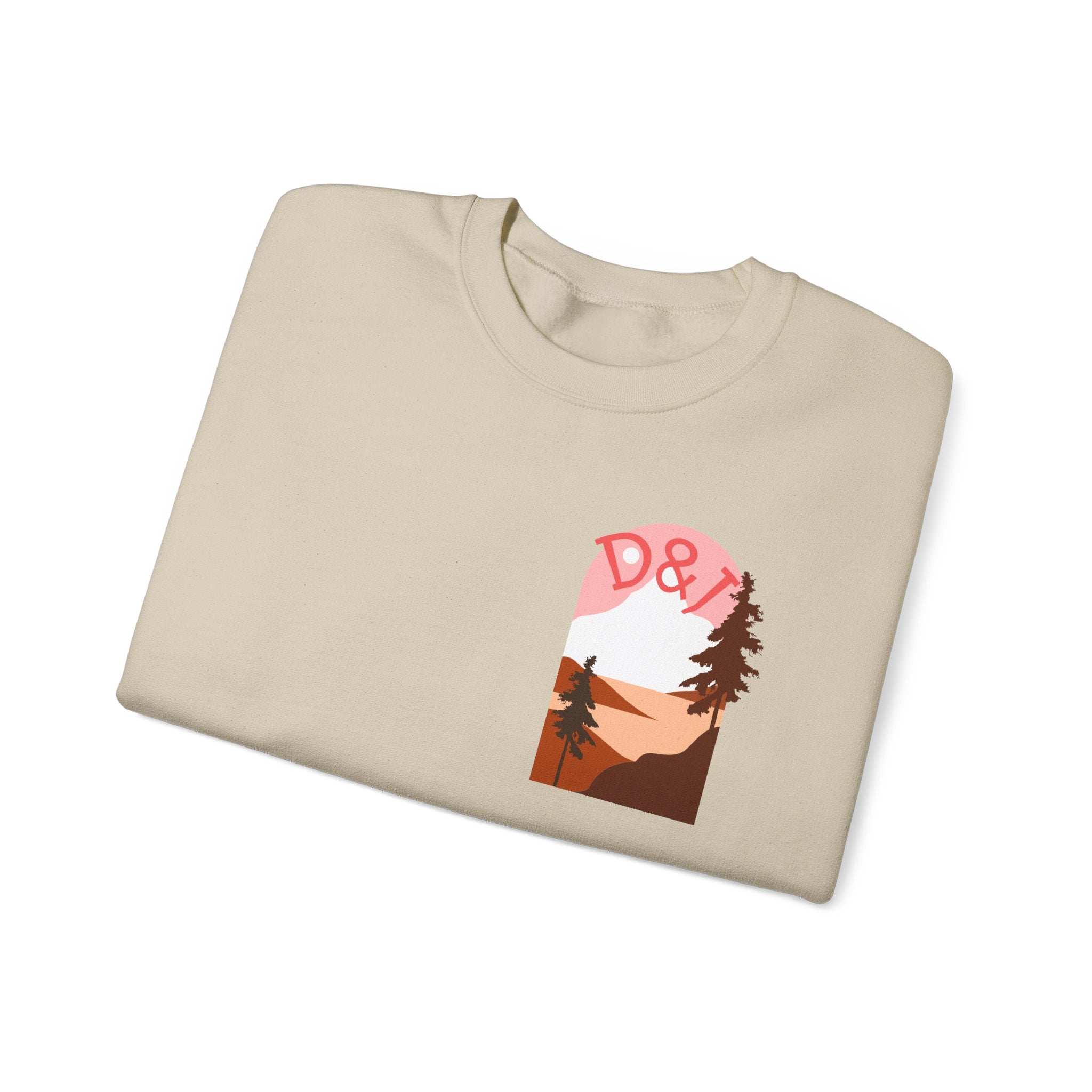 D&D Desert Sunset Crewneck Sweatshirt