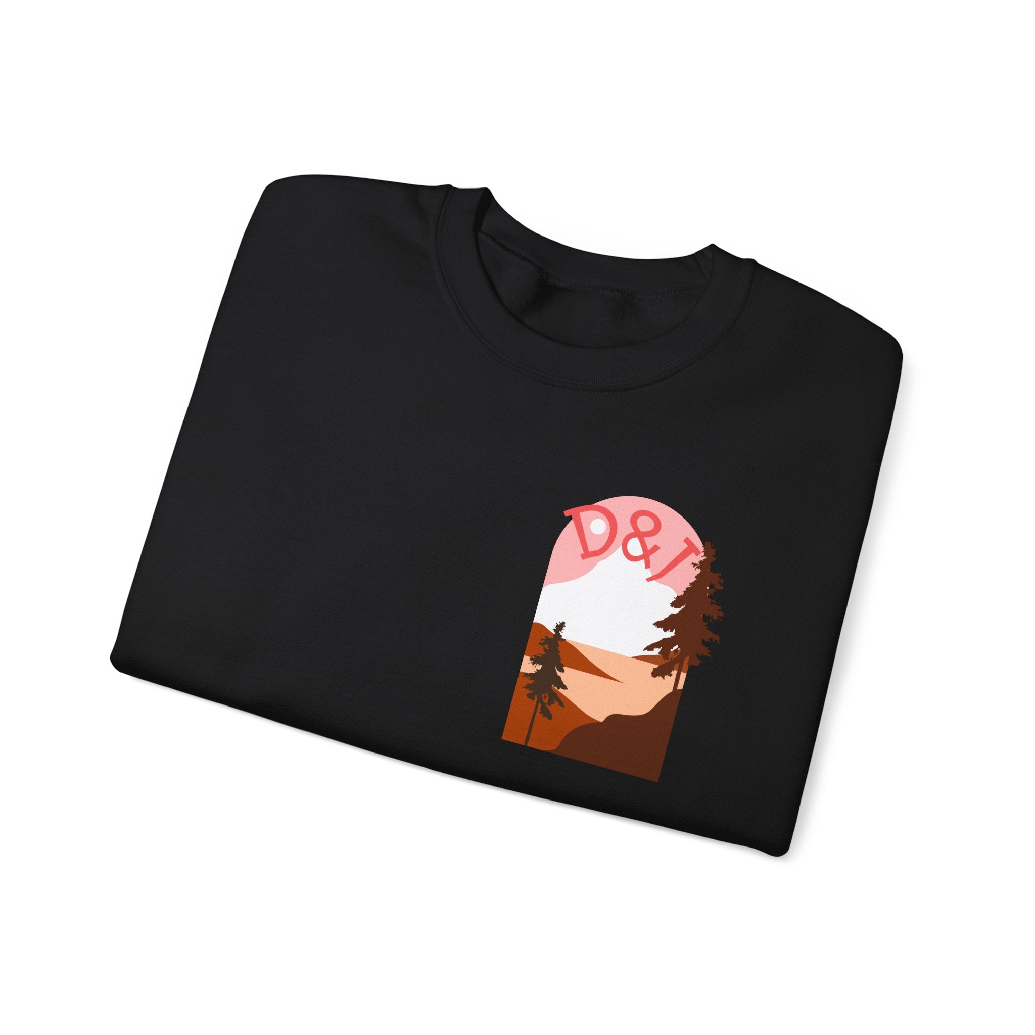 D&D Desert Sunset Crewneck Sweatshirt