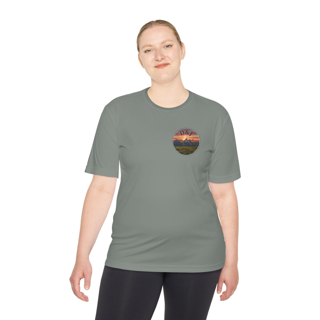 Trail Dogs Graphic Tee — Outdoor Hiking Labrador Print