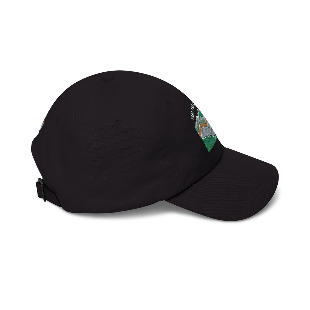 Mountain Range Embroidered Dad Cap — Outdoor Adventure Hat