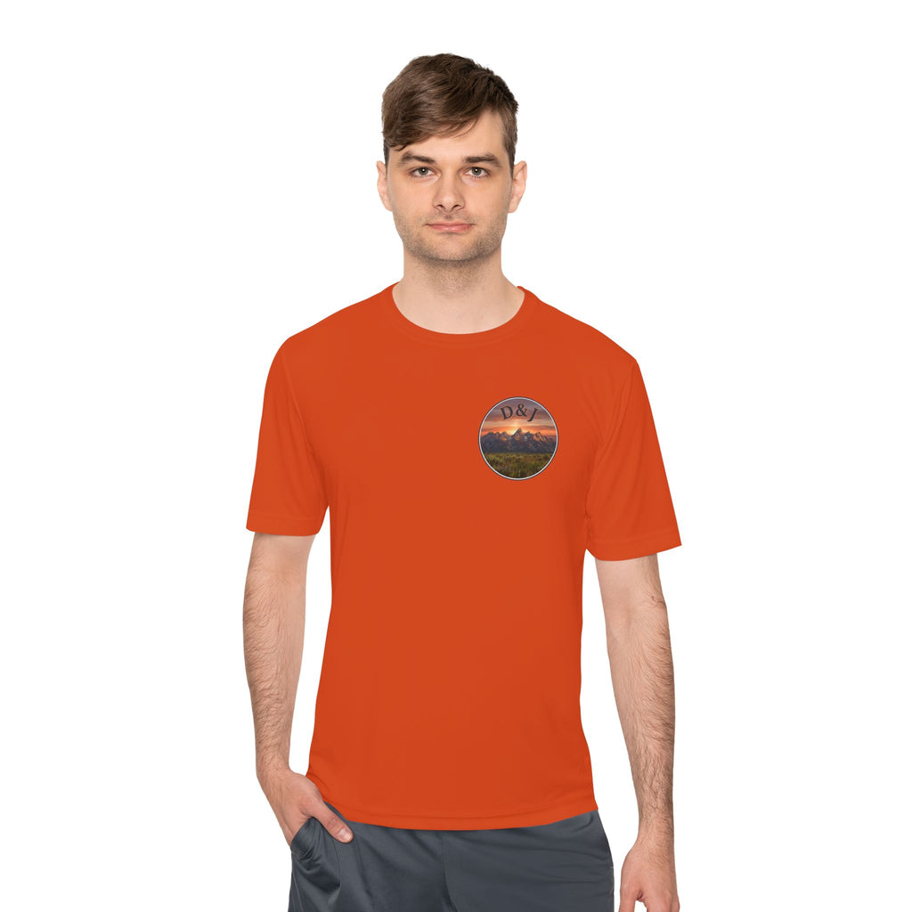 Trail Dogs Graphic Tee — Outdoor Hiking Labrador Print